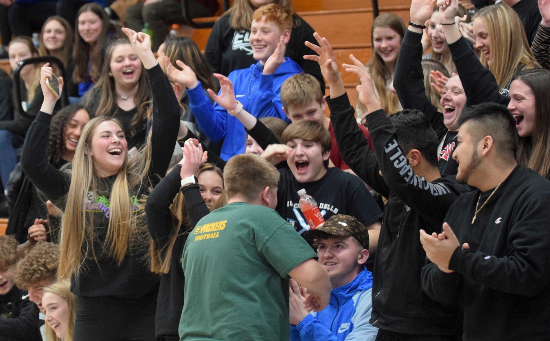Wisconsin Dells student section